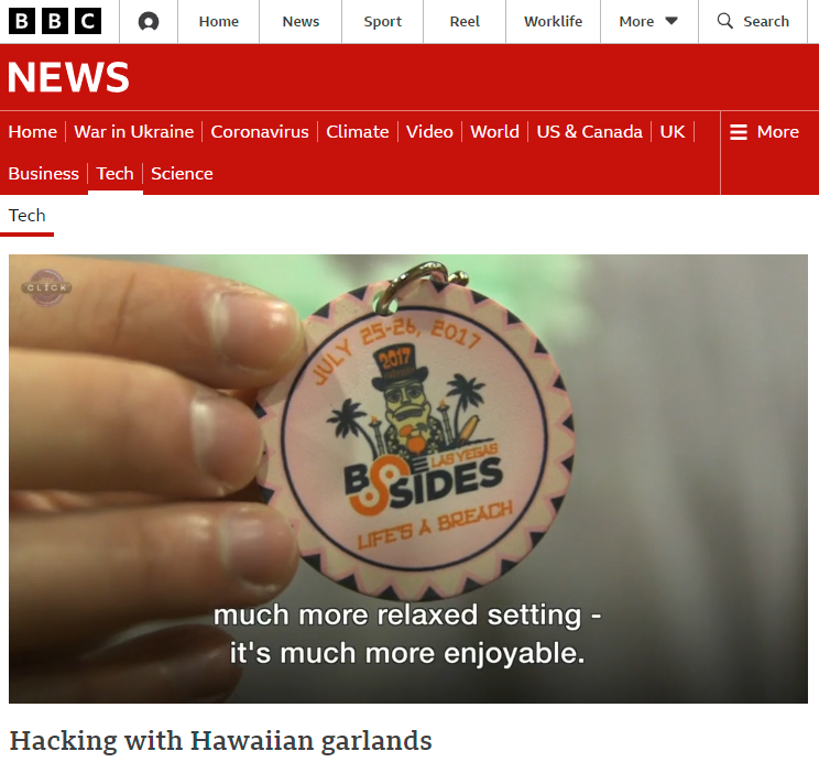 BBC: Hacking with hawaiian garlands